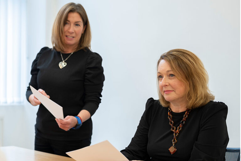 The legal team at work
