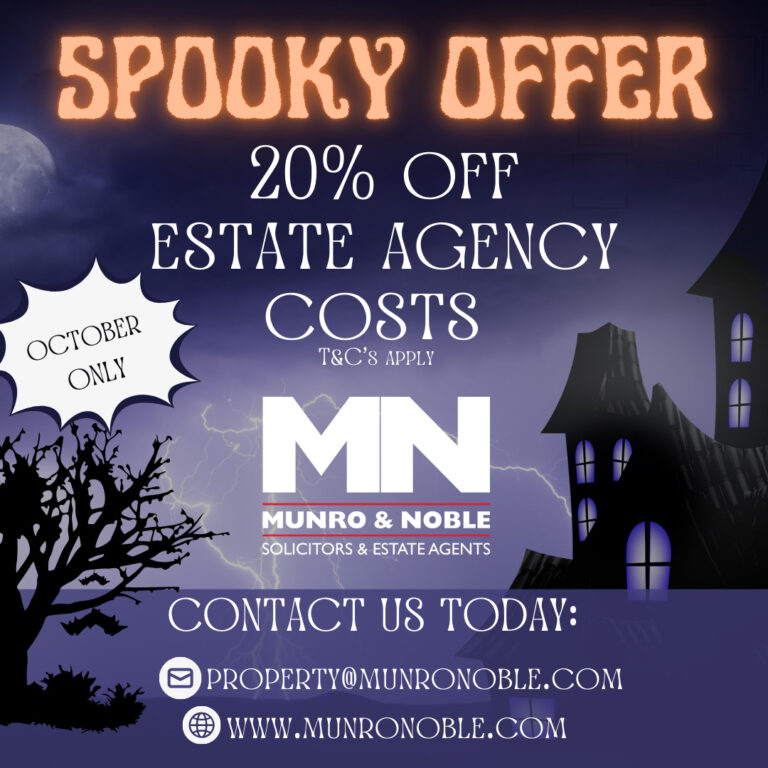 20% Off Estate Agency Fees in October